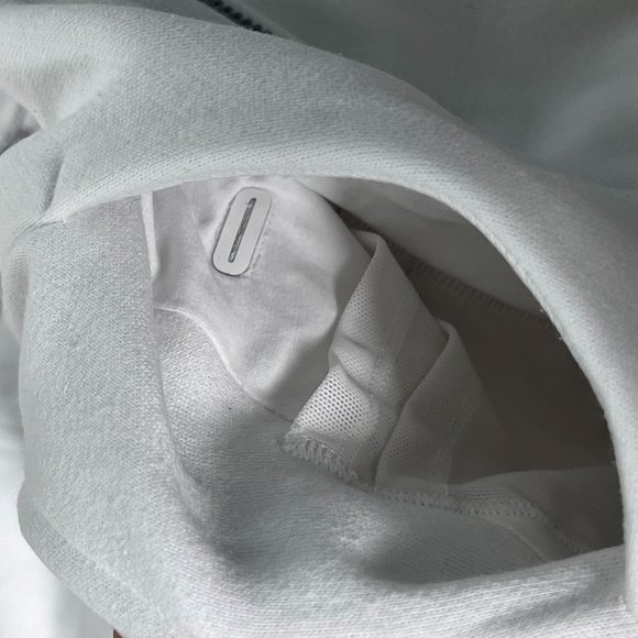 Lululemon White Scuba Zip-Up Sweatshirt - Picture 5 of 5